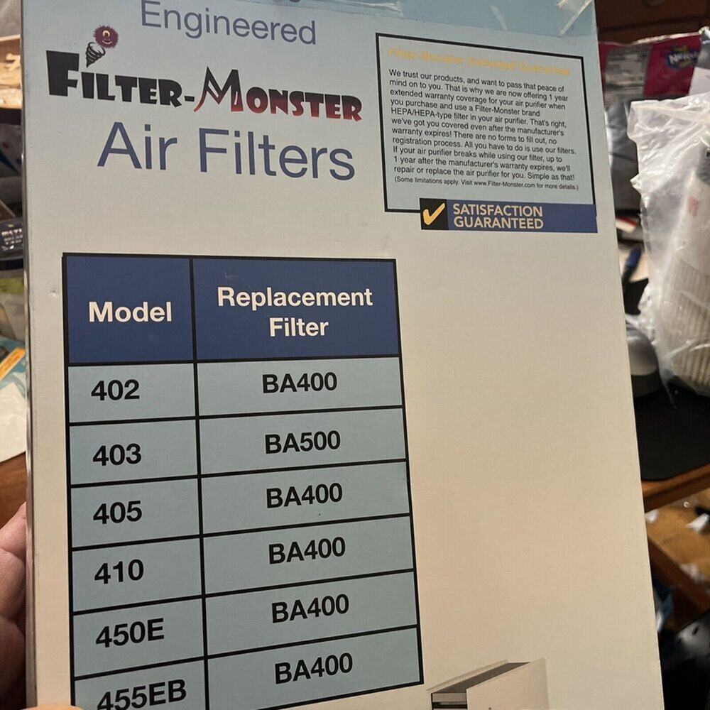 Filter-Monster Replacement Filter Compatible with Blueair 400 Series Particle...
